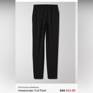 The Group by Babaton Weekender pants